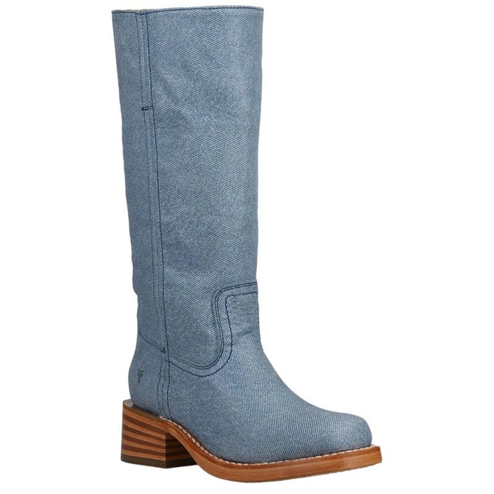 Frye Campus 14In Leather Boot, Blue